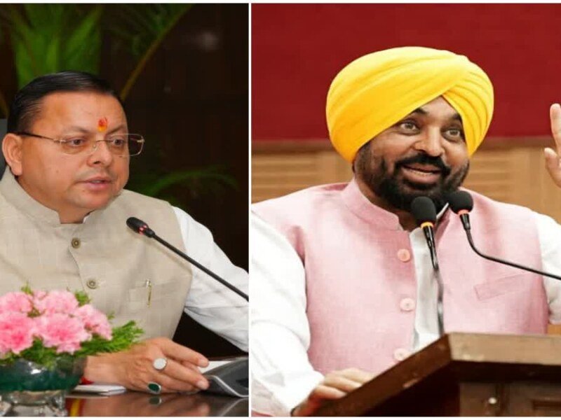ਉੱਤਰਾਖੰਡ ਗੁਰਦੁਆਰਾ ਵਿਵਾਦ: CM ਮਾਨ ਨੇ ਮੁੱਖ ਮੰਤਰੀ ਧਾਮੀ ਨਾਲ ਕੀਤੀ ਗੱਲਬਾਤ