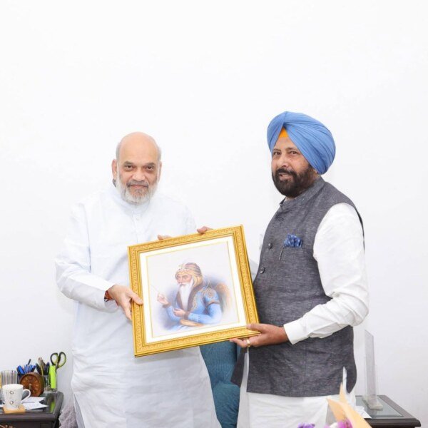 ਪੰਜਾਬ ਭਾਜਪਾ ਪ੍ਰਧਾਨ ਕੇਵਲ ਢਿੱਲੋਂ ਦੀ ਕੇਂਦਰੀ ਗ੍ਰਹਿ ਮੰਤਰੀ ਅਮਿਤ ਸ਼ਾਹ ਨਾਲ ਅਹਿਮ ਮੁਲਾਕਾਤ