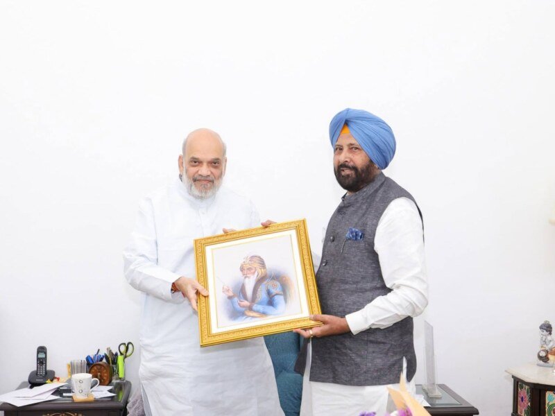 ਪੰਜਾਬ ਭਾਜਪਾ ਪ੍ਰਧਾਨ ਕੇਵਲ ਢਿੱਲੋਂ ਦੀ ਕੇਂਦਰੀ ਗ੍ਰਹਿ ਮੰਤਰੀ ਅਮਿਤ ਸ਼ਾਹ ਨਾਲ ਅਹਿਮ ਮੁਲਾਕਾਤ