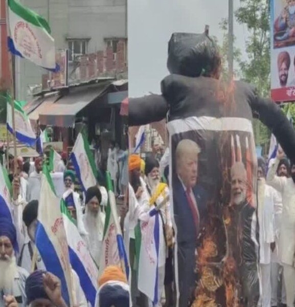 ਭਾਰਤ-ਅਮਰੀਕਾ ਟ੍ਰੇਡ ਡੀਲ ਖ਼ਿਲਾਫ਼ ਪੰਜਾਬ ਭਰ ‘ਚ ਕਿਸਾਨਾਂ ਦਾ ਵਿਰੋਧ ਪ੍ਰਦਰਸ਼ਨ