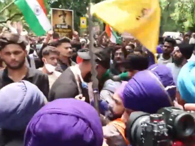 CJP Protest: ਜੰਤਰ-ਮੰਤਰ ‘ਤੇ ਪ੍ਰਦਰਸ਼ਨਕਾਰੀਆਂ ਤੇ ਨਿਹੰਗ ਸਿੱਖਾਂ ਵਿਚਕਾਰ ਝੜਪ