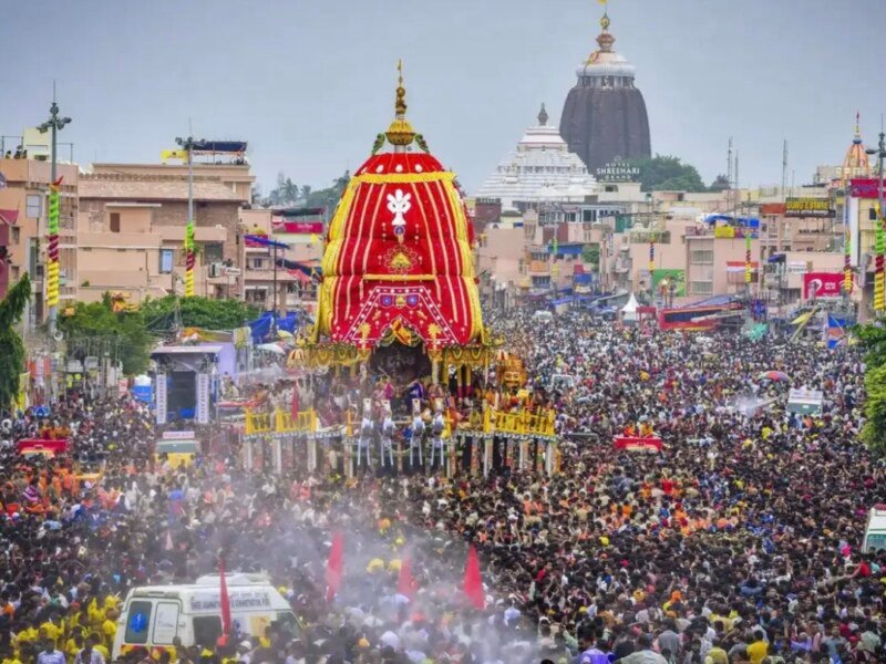 Puri Rath Yatra Stampede: ਰਥ ਯਾਤਰਾ ਦੌਰਾਨ ਮਚੀ ਭਗਦੜ, 2 ਦੀ ਮੌਤ