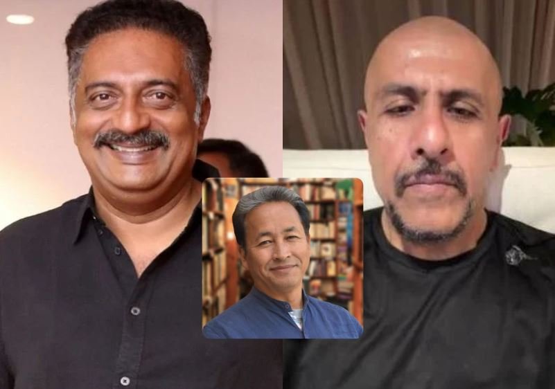 Sonam Wangchuk Protest: ਵਿਸ਼ਾਲ ਡਡਲਾਨੀ ਅਤੇ ਪ੍ਰਕਾਸ਼ ਰਾਜ ਪੁਲਿਸ ਕਾਰਵਾਈ ‘ਤੇ ਭੜਕੇ, ਕਿਹਾ, ‘ਮੈਂ ਗੁੱਸੇ ਨਾਲ ਉਬਲ ਰਿਹਾ ਹਾਂ’